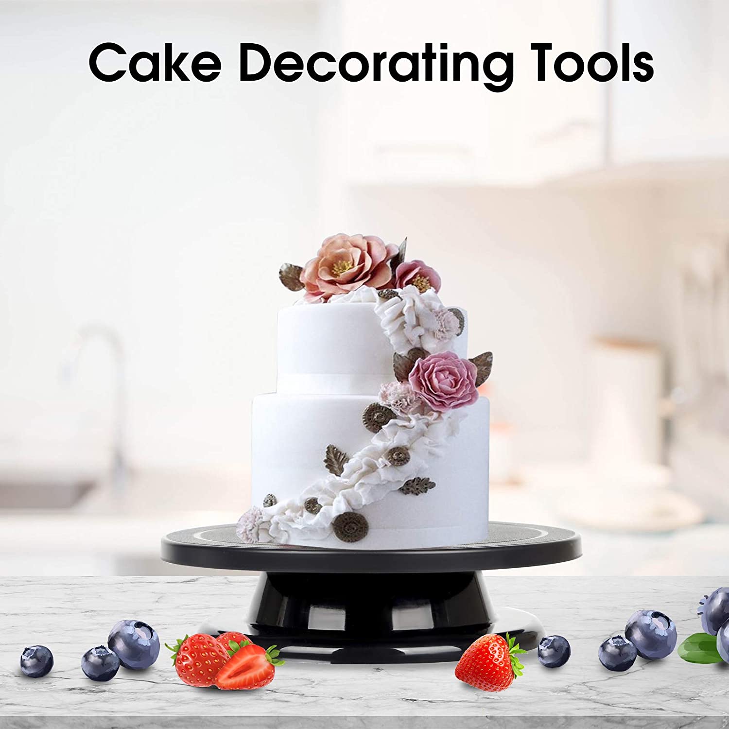 2243 Rotating Cake Table for Decoration and Baking - SkyShopy