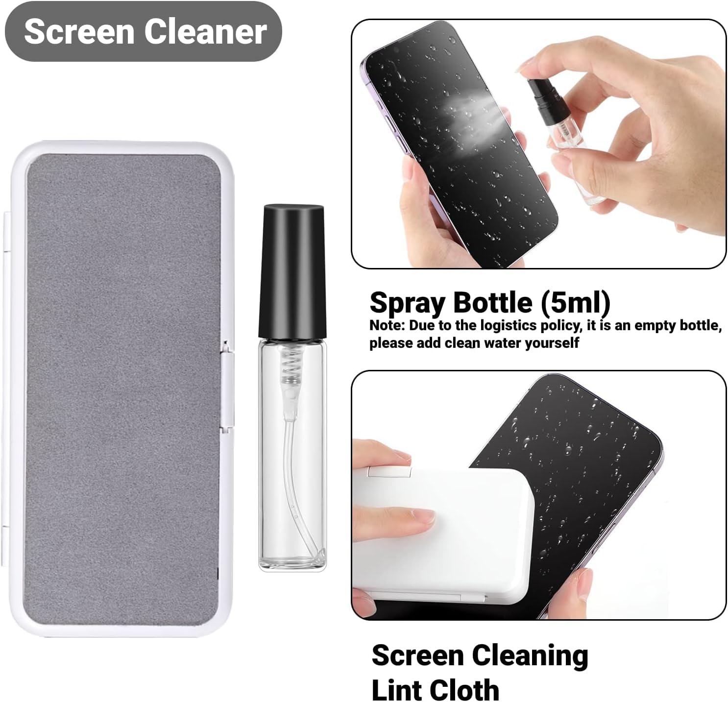 SkyShopy 18 in 1 Electronic Cleaner Kit with 3 in 1 Cleaning Pen,Laptop Screen Keyboard Cleaning Kit,Computer Cleaning Kit, 18-in-1 Cleaning Kit for Gadgets, Airpods, Mobile, Tablet, Laptop, Computer