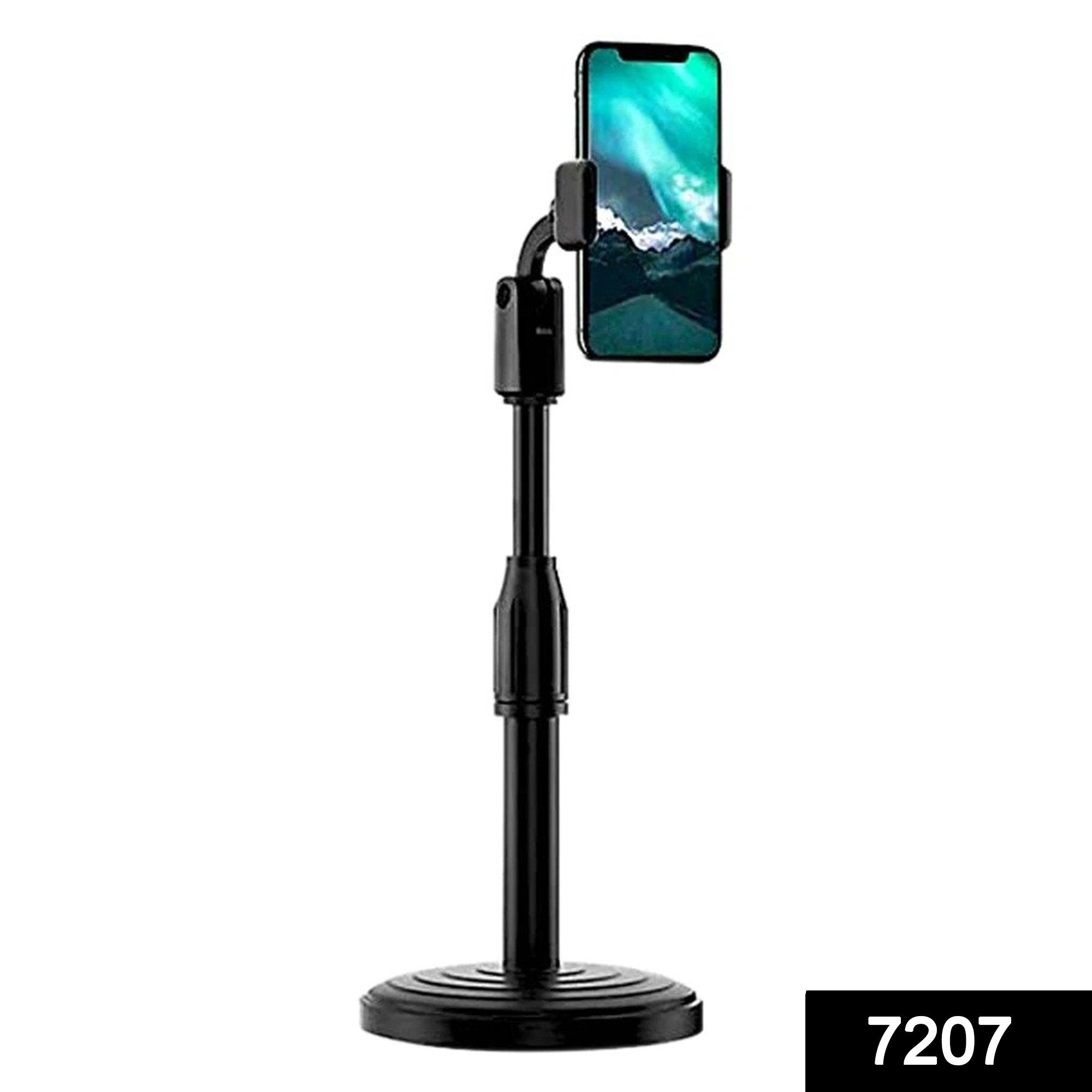 7207 Microphone Stand Holder Mount Portable Lightweight - SkyShopy