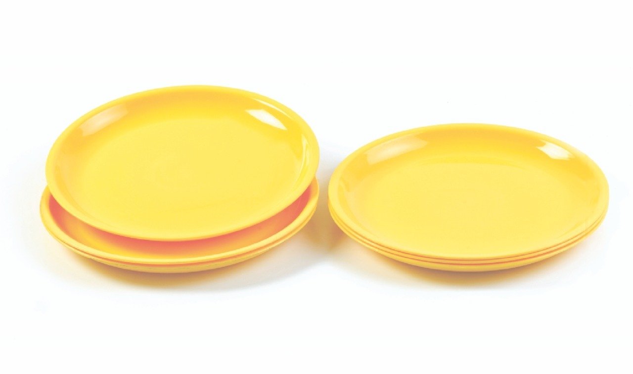 2185 Round Shaped Mini Soup Plates/Dishes - 6 pcs - SkyShopy