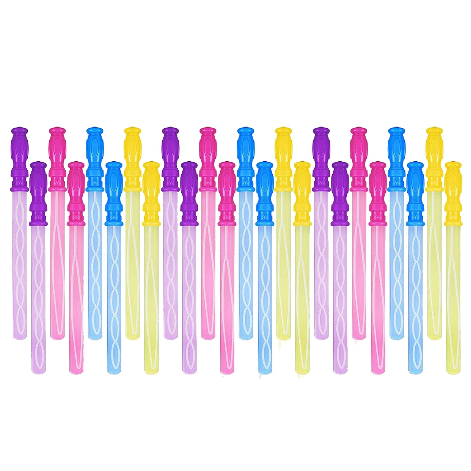 7607 Bubble Stick with Windmill Fan Toy for Kids (Multicolors, Pack of 24) - SkyShopy