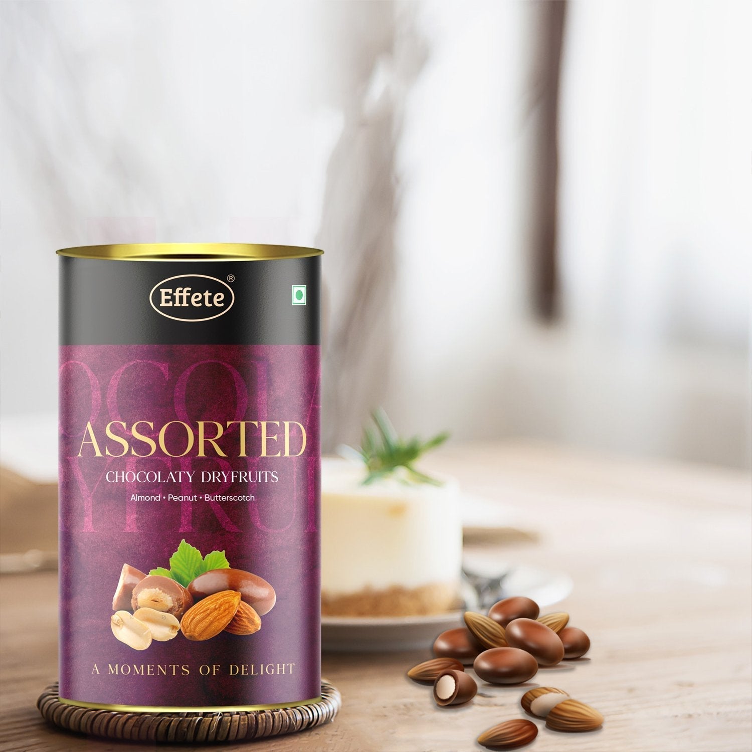 7808_Effete Assorted Chocolate Dryfruits - Almonds, Peanut & Butterscotch freeshipping - DeoDap
