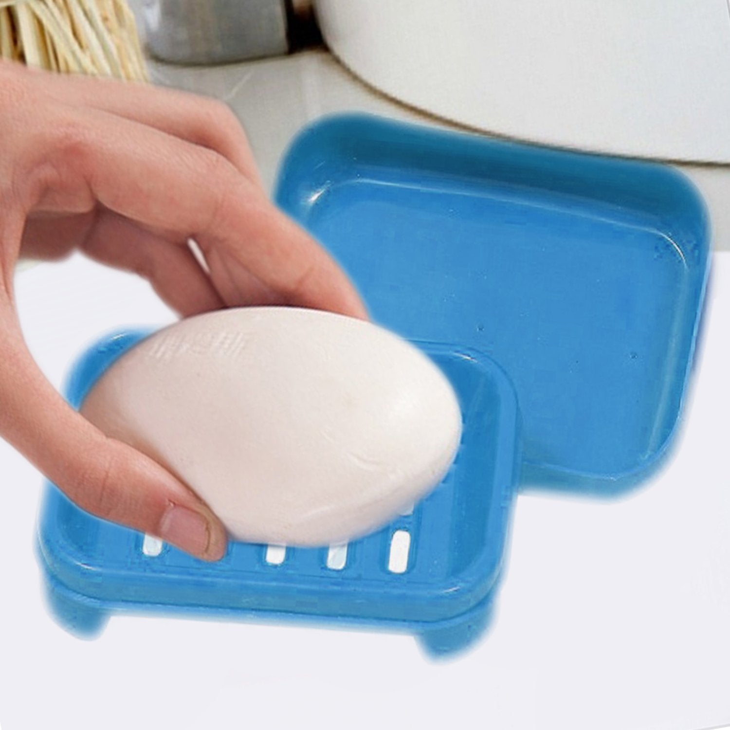 1128 Covered Soap keeping Plastic Case for Bathroom use - SkyShopy