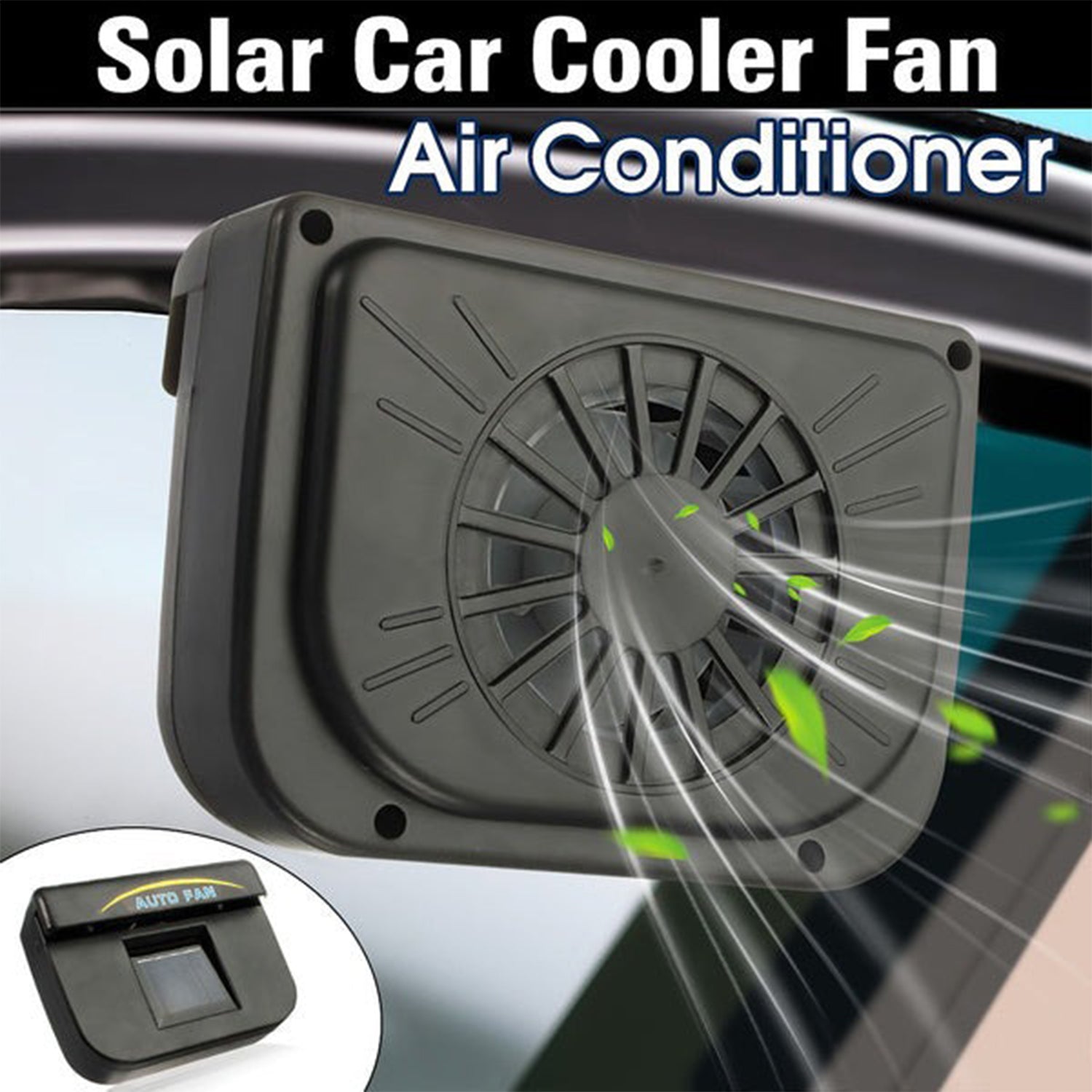 Car Cooler Solar Auto Cool Auto Cool Car Air Cooler Solar Powered