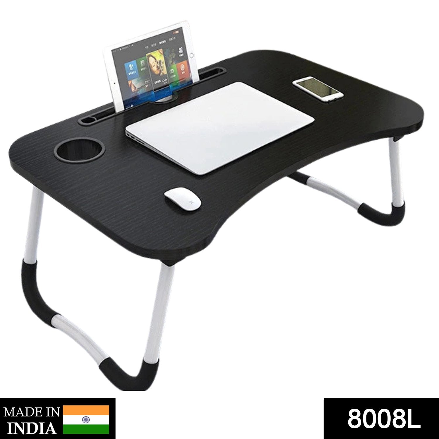 8008L Foldable Black Table (Loose Pack)