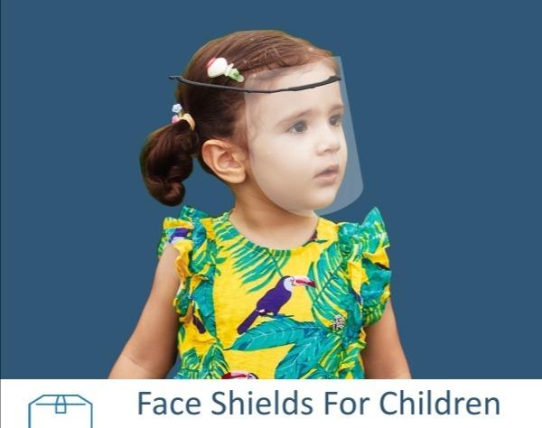 1420 KIDS Face Shield Isolation Mask for Eyes Nose Full Frontal Protection - SkyShopy