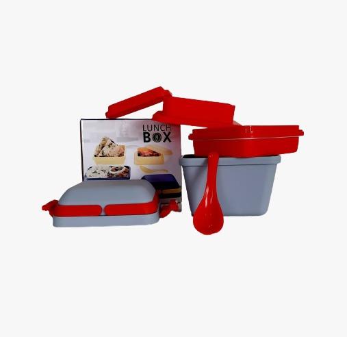 2144 Airtight Lunch Box with Handle & Push Lock - SkyShopy