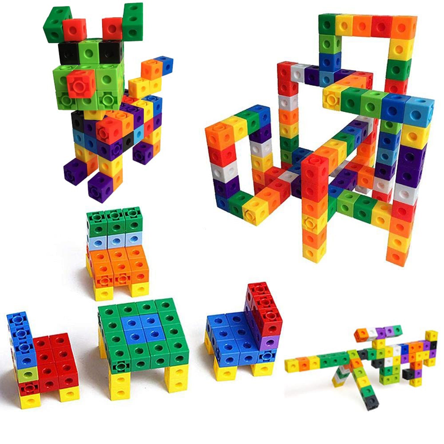 3913 120 Pc Cube Blocks Toy used in all kinds of household and official places specially for kids and children for their playing and enjoying purposes.