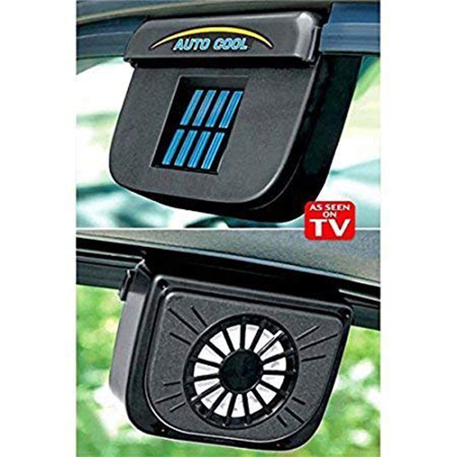1460 Plastic Auto Cool- Solar Powered Ventilation Fan Keeps Your Parked Car Cool DeoDap