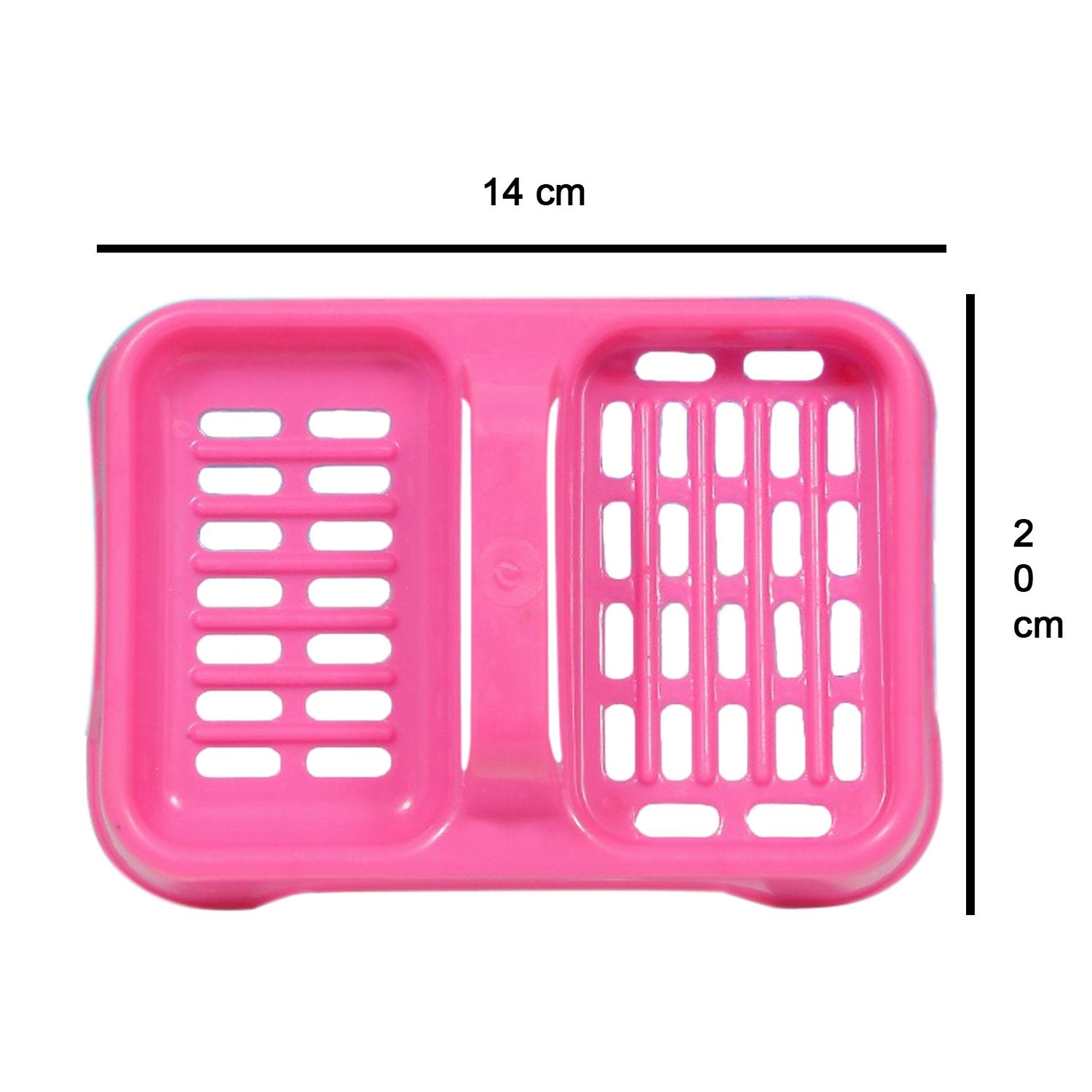 1127 2 in 1 Soap keeping Plastic Case for Bathroom use - SkyShopy