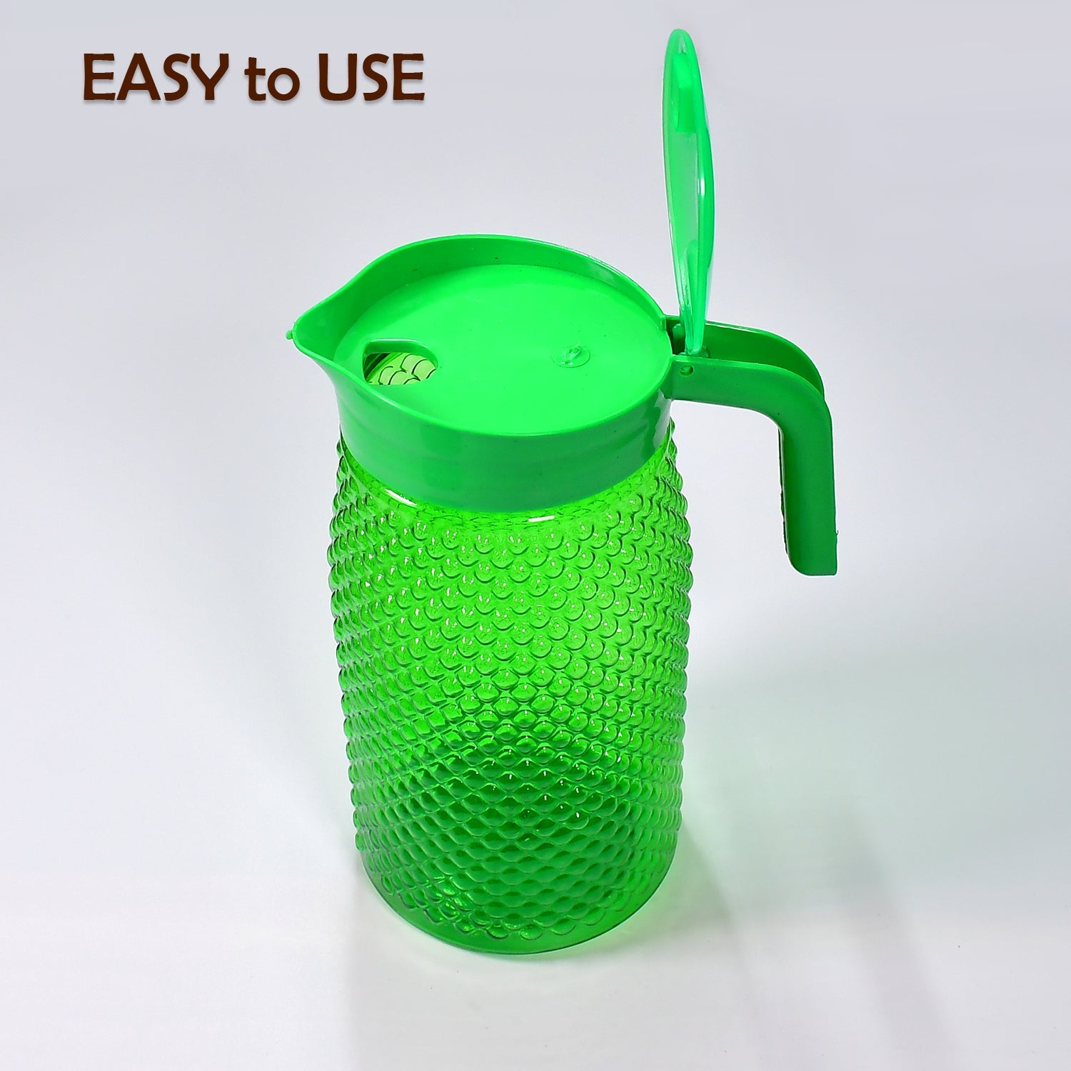 3734 Transparent Unbreakable Lemon Juice Jug Set (Pack of 6) Amd-Deodap