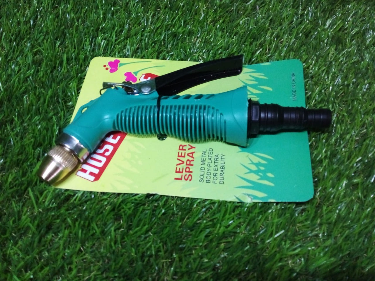 9046 Garden Hose Nozzle Water Spray Gun Connector Tap Adaptor DeoDap