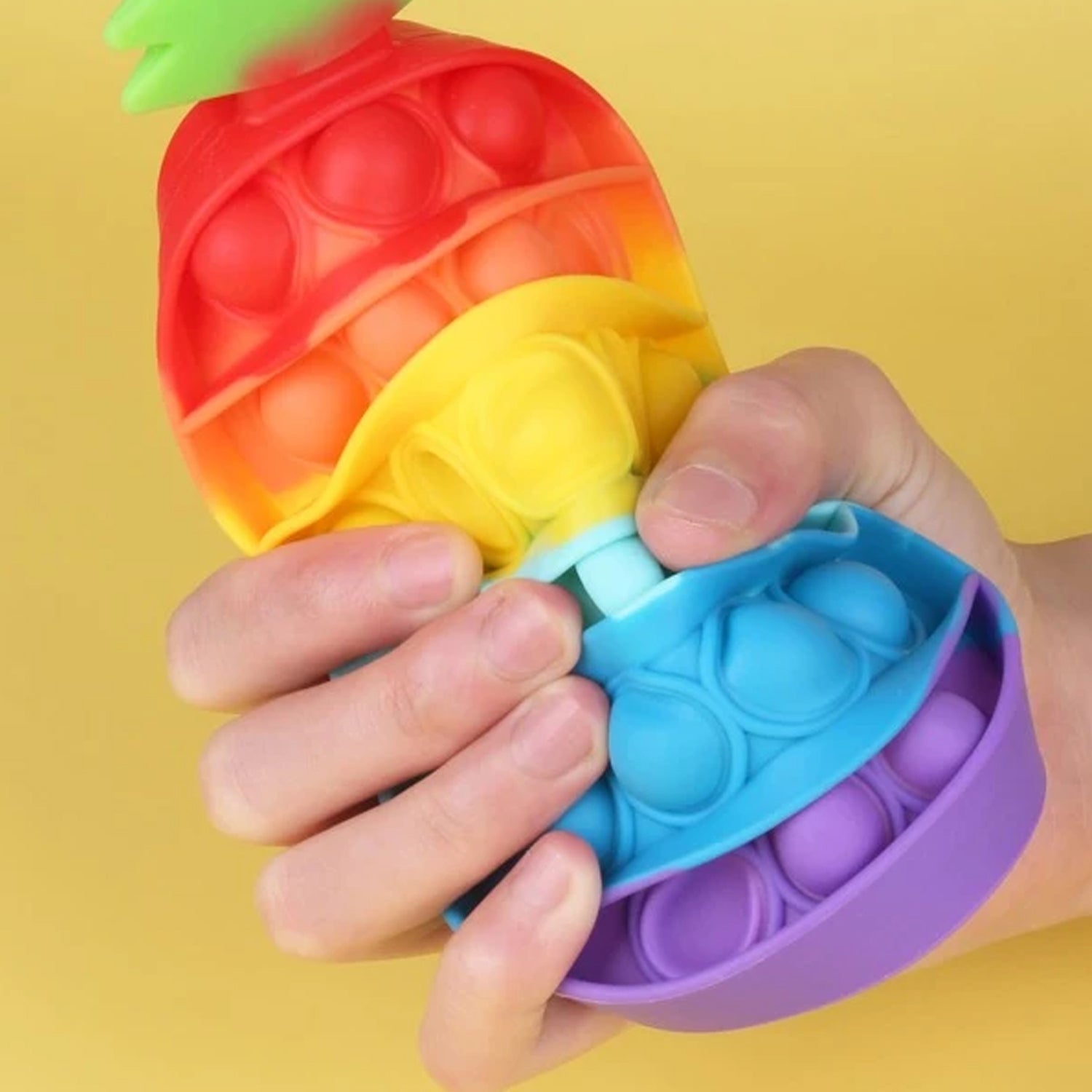 4876 Pineapple Push Pop Bubble Fidget Sensory Toy DeoDap
