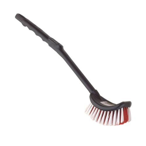 1296 Single Side Bristle Plastic Toilet Cleaning Brush (Black Color) - SkyShopy