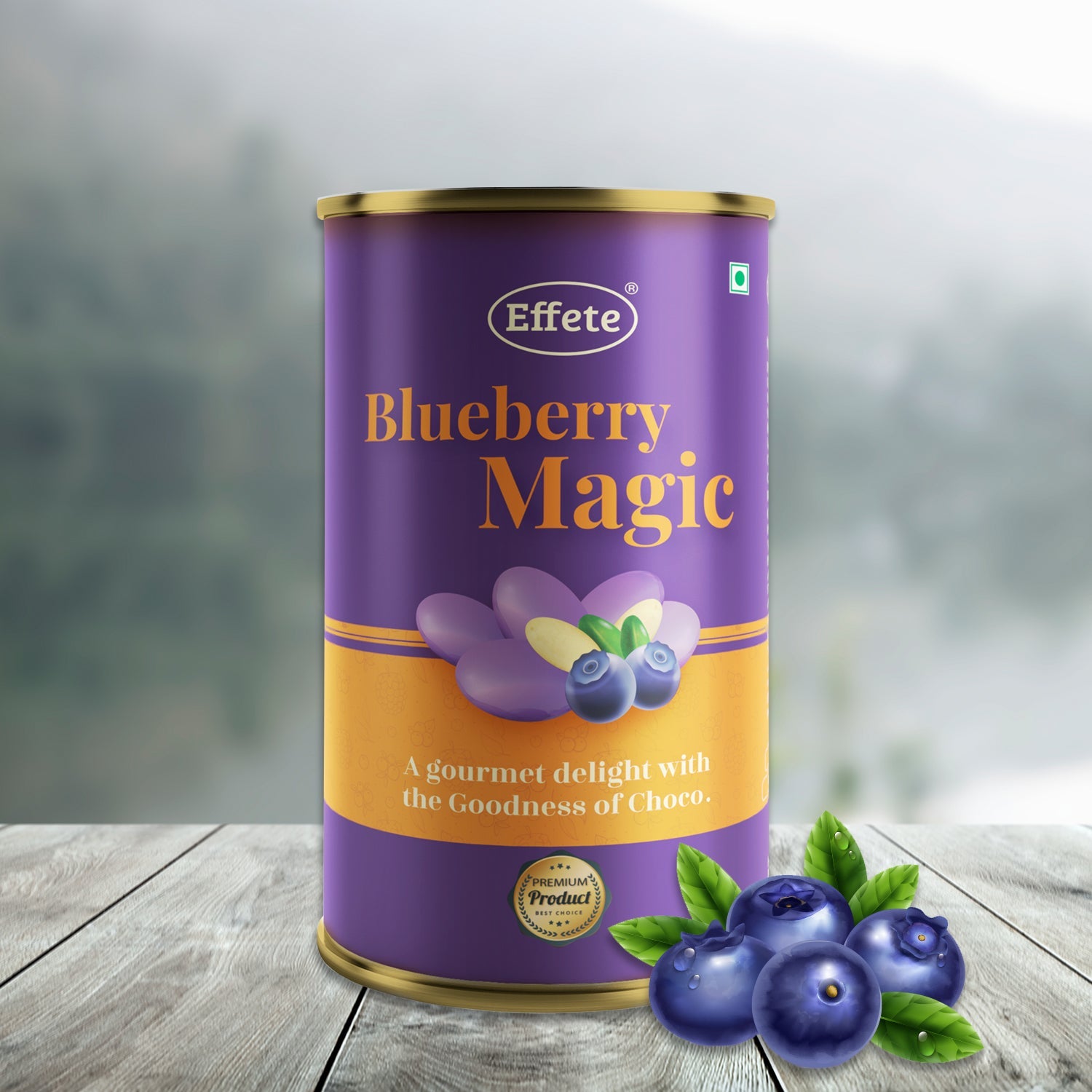 7836 Effete Blue Berry Magic Chocolate (96gm)