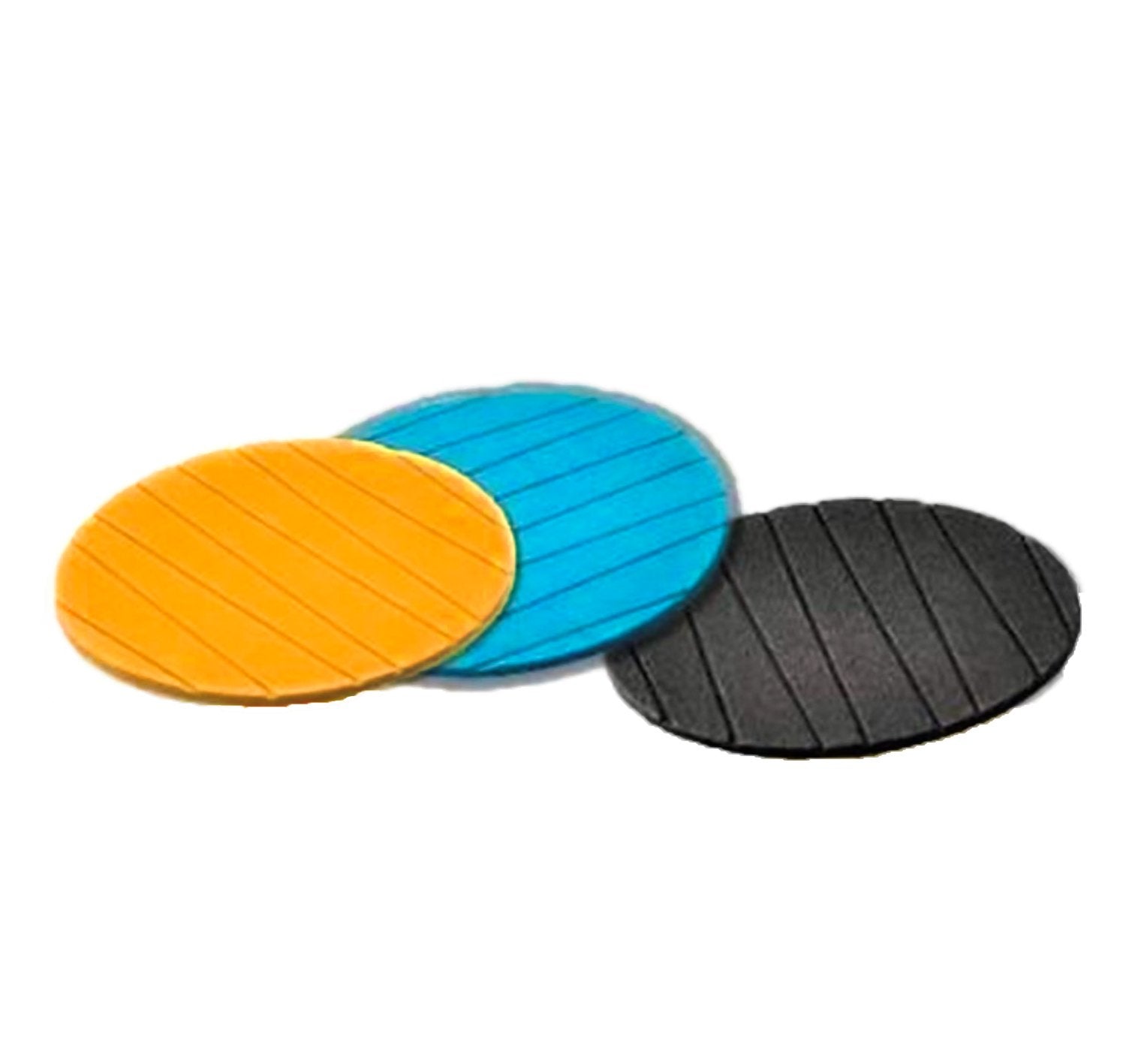 2127 Coasters Round Heat Resistant Pads Flexible for Home Kitchen Tools Tableware (3 pack) - SkyShopy