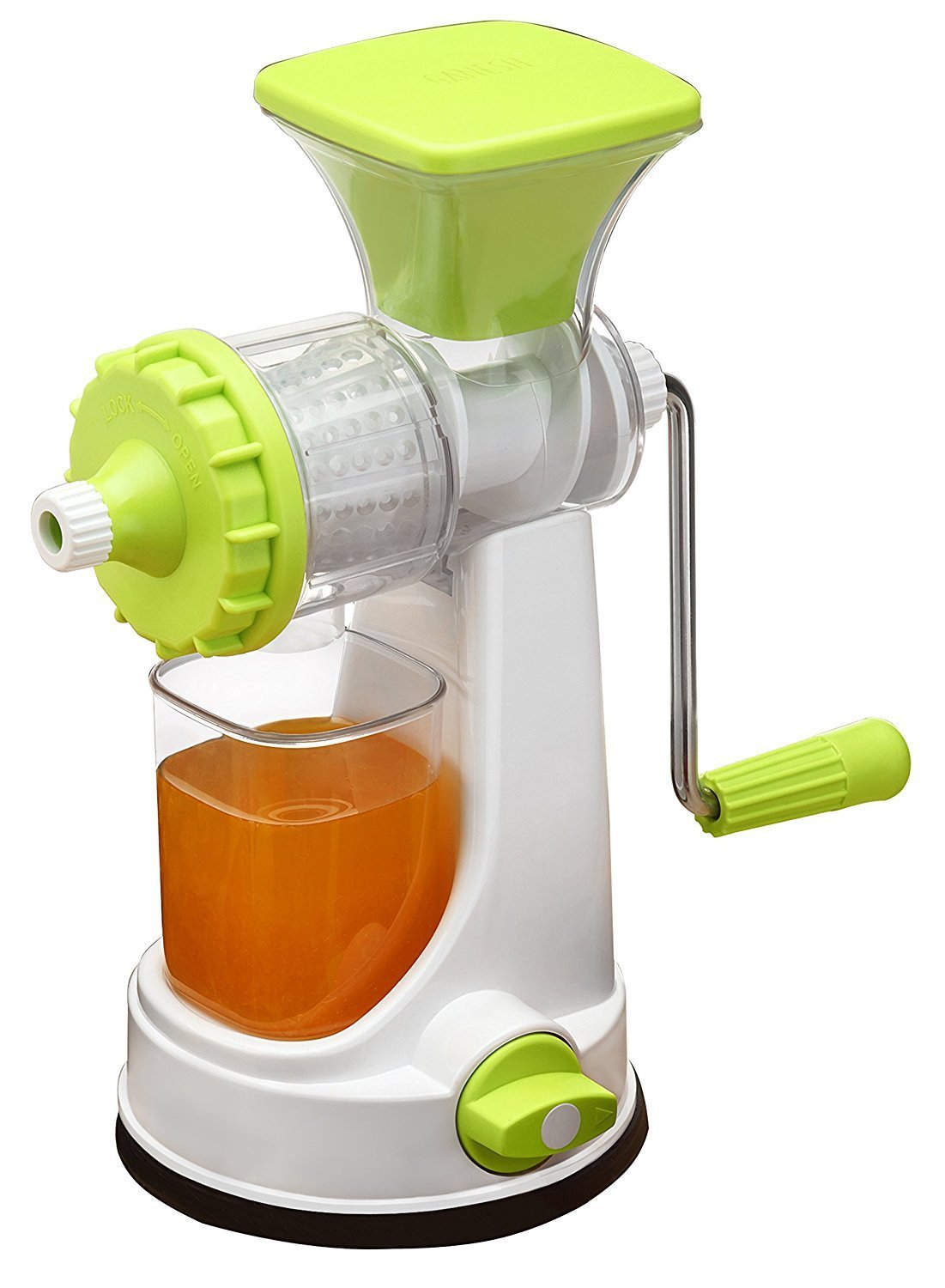 0140 Plastic Multipurpose Manual Juicer (Green) - SkyShopy