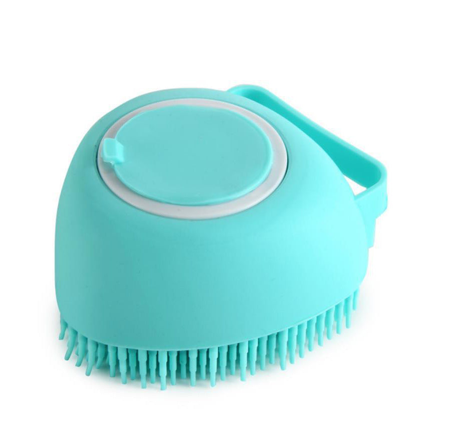 6424 Silicon Massage Bath Brush Hair, Scalp & Bathing Brush For Cleaning Body DeoDap