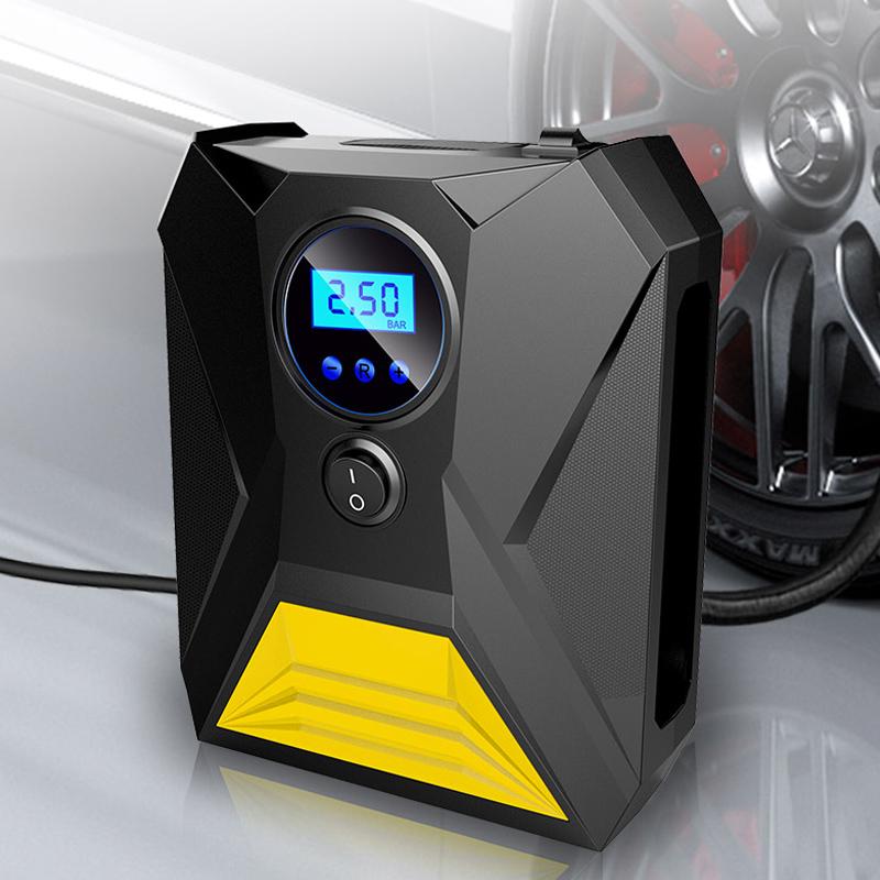 1646 Digital Car Tyre Inflator Portable Air Compressor Pump - DeoDap