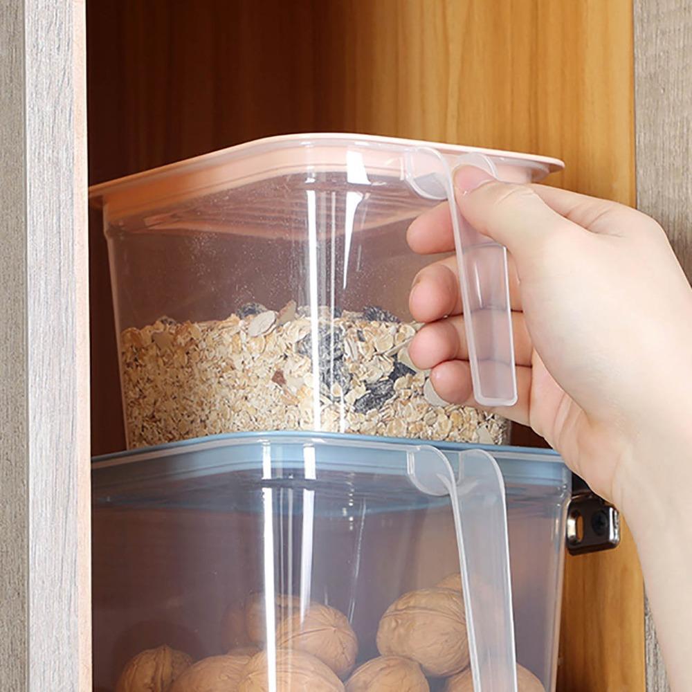 2453 Air Tight Unbreakable Big Size 1100 ml Square Shape Kitchen Storage Container - SkyShopy