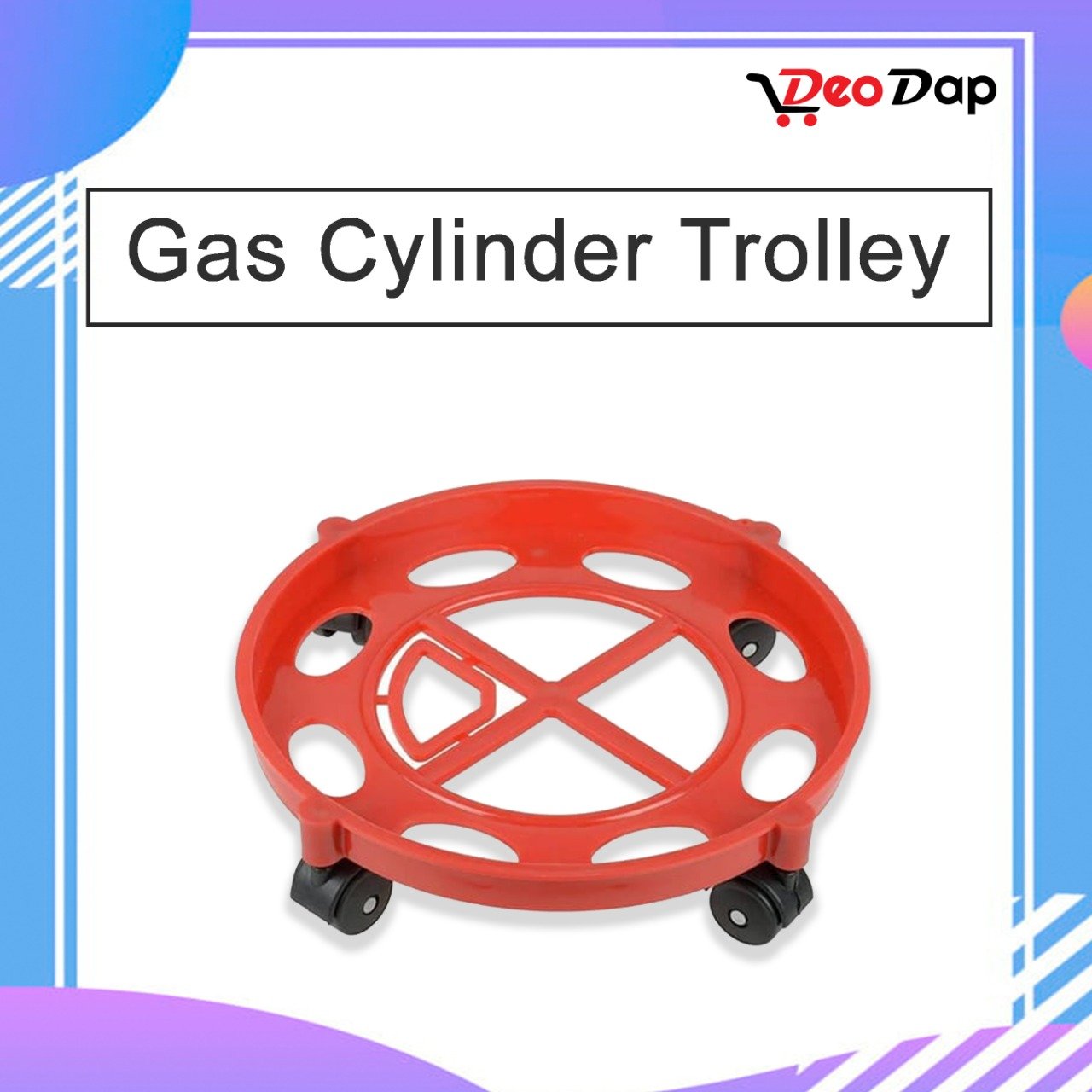0146 Gas Cylinder Trolley - SkyShopy