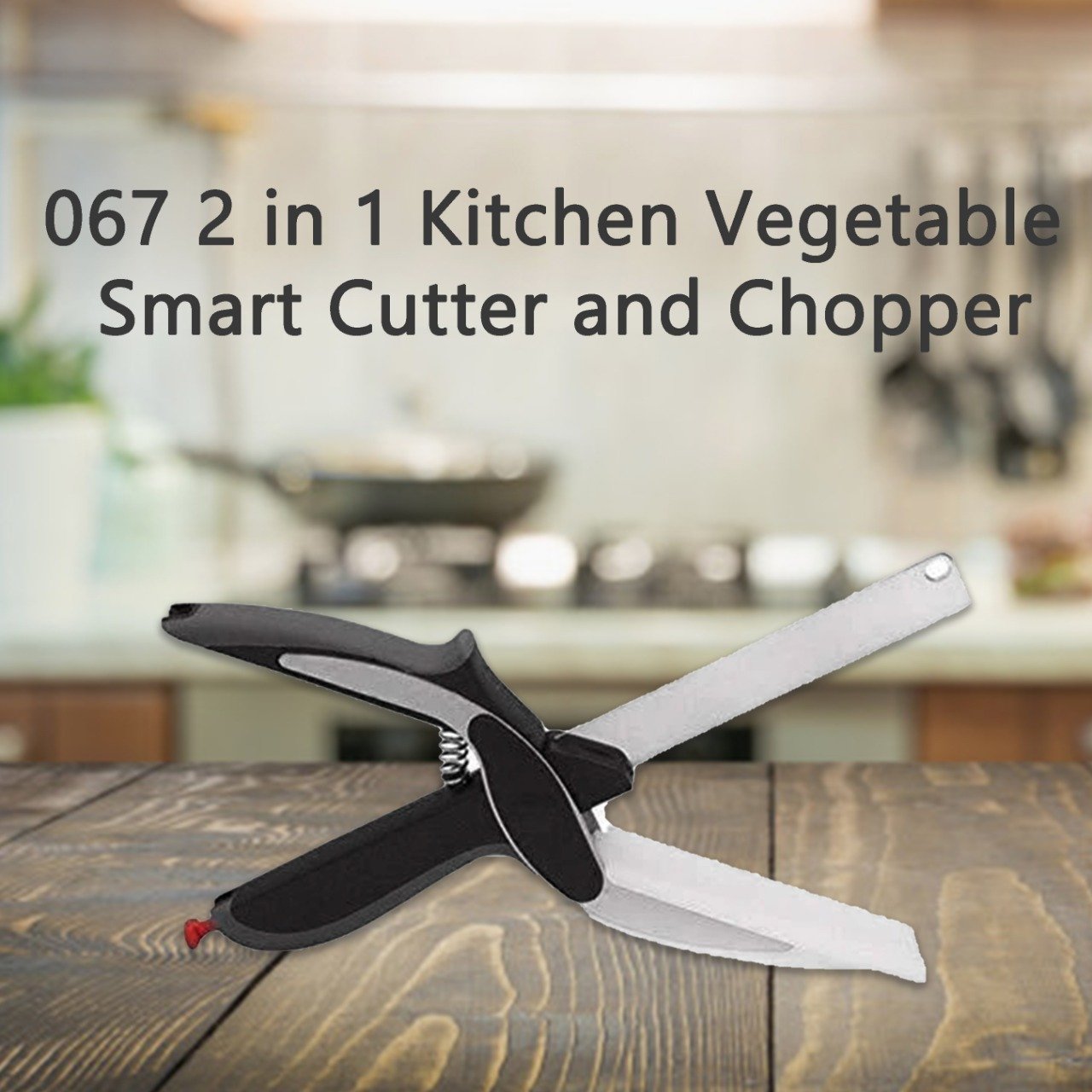 0067 2 in 1 Kitchen Vegetable Smart Cutter and Chopper - SkyShopy