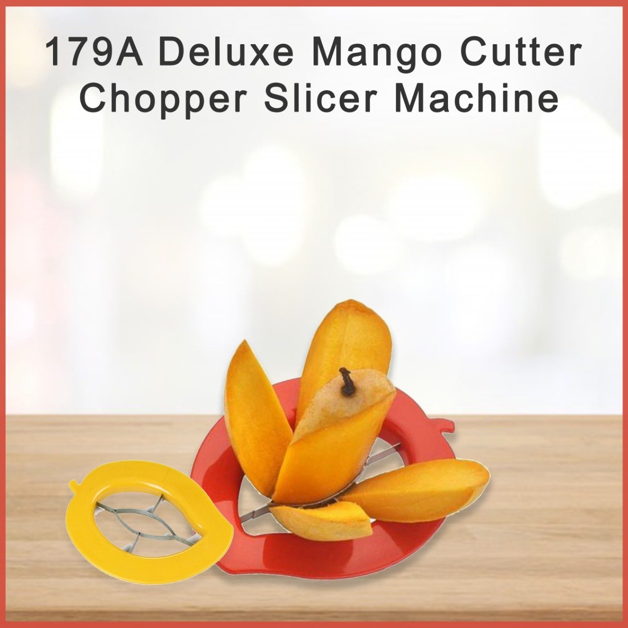 0179A Deluxe Mango Cutter Chopper Slicer Machine - SkyShopy