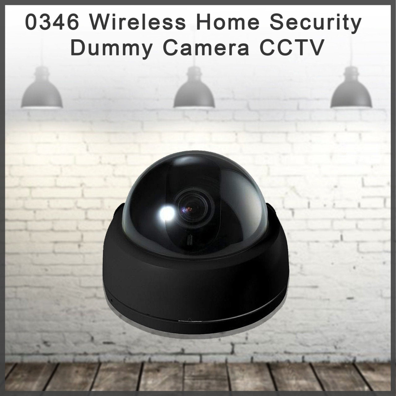 0346 Wireless Home Security Dummy Camera CCTV - SkyShopy