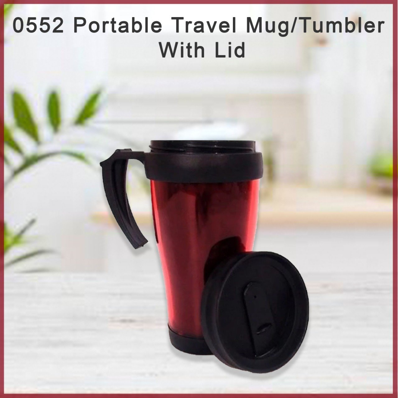 0552 Portable Travel Mug/Tumbler With Lid - SkyShopy