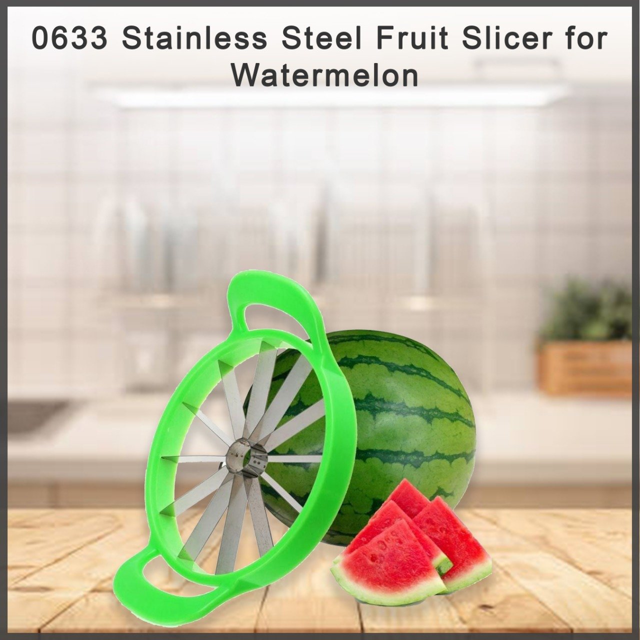 0633 Stainless Steel Fruit Slicer for Watermelon - SkyShopy