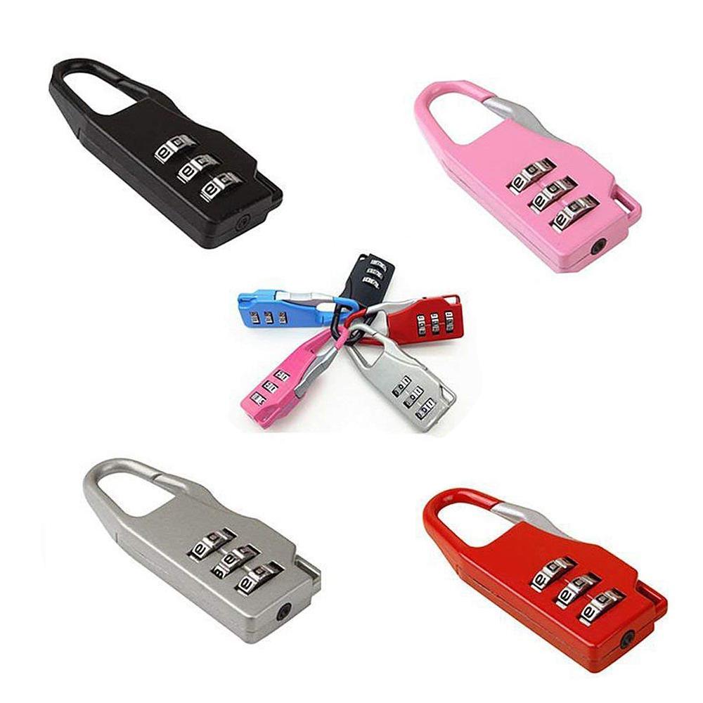 1243 Round Resettable Code Number Padlock - SkyShopy