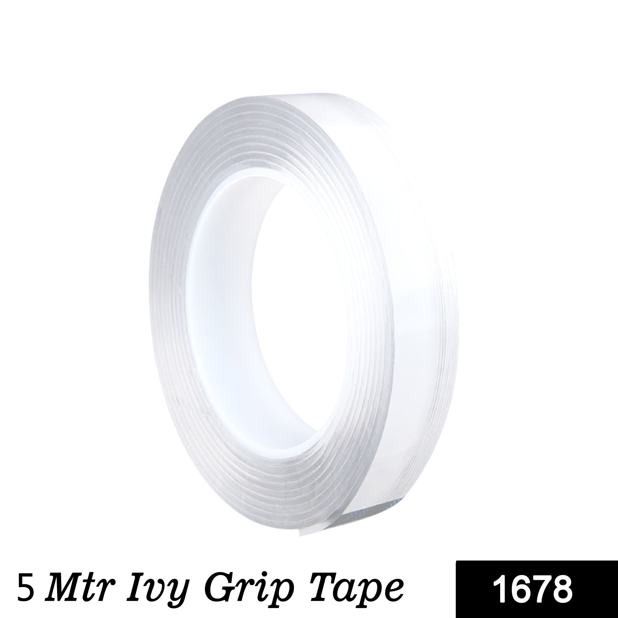 1678  Double Sided Grip Tape (10mm width X 1mm thickness X 5 meter length ) (No Box) - SkyShopy