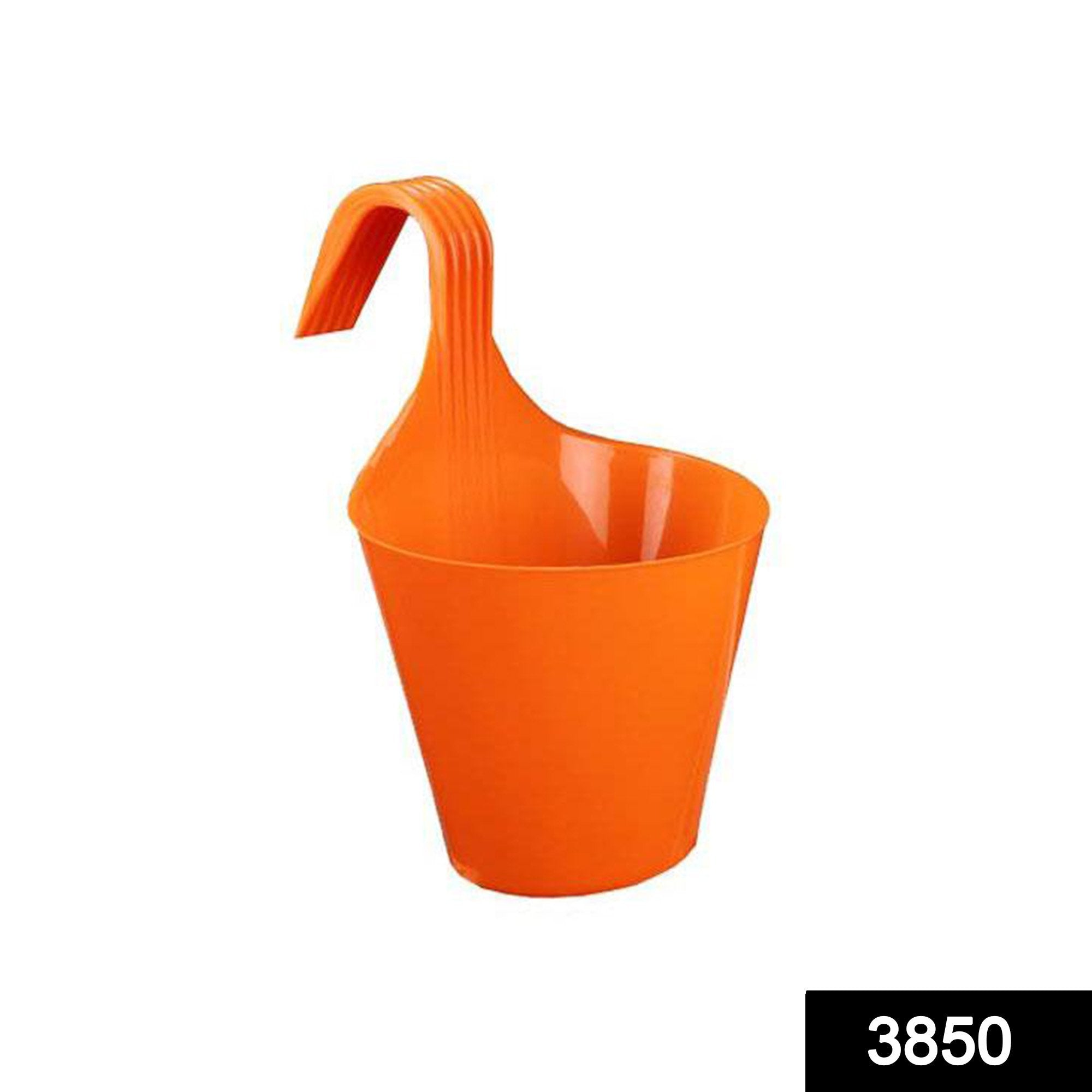 3850 Plastic Hanging Planter Pot, Multicolour, - SkyShopy