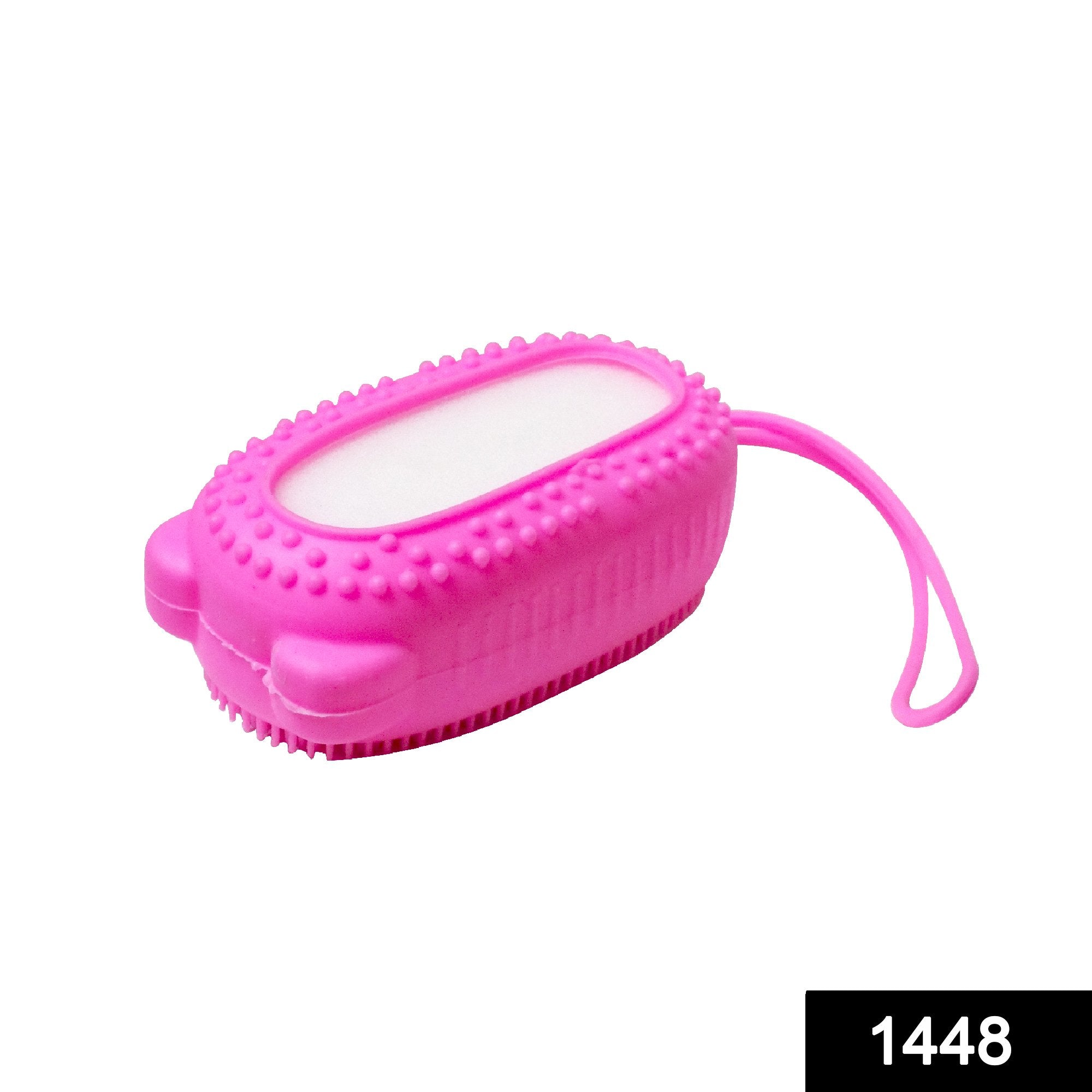 1448 Silicone Bubble Bath SPA Super Soft Body Scrubbing Brush - SkyShopy