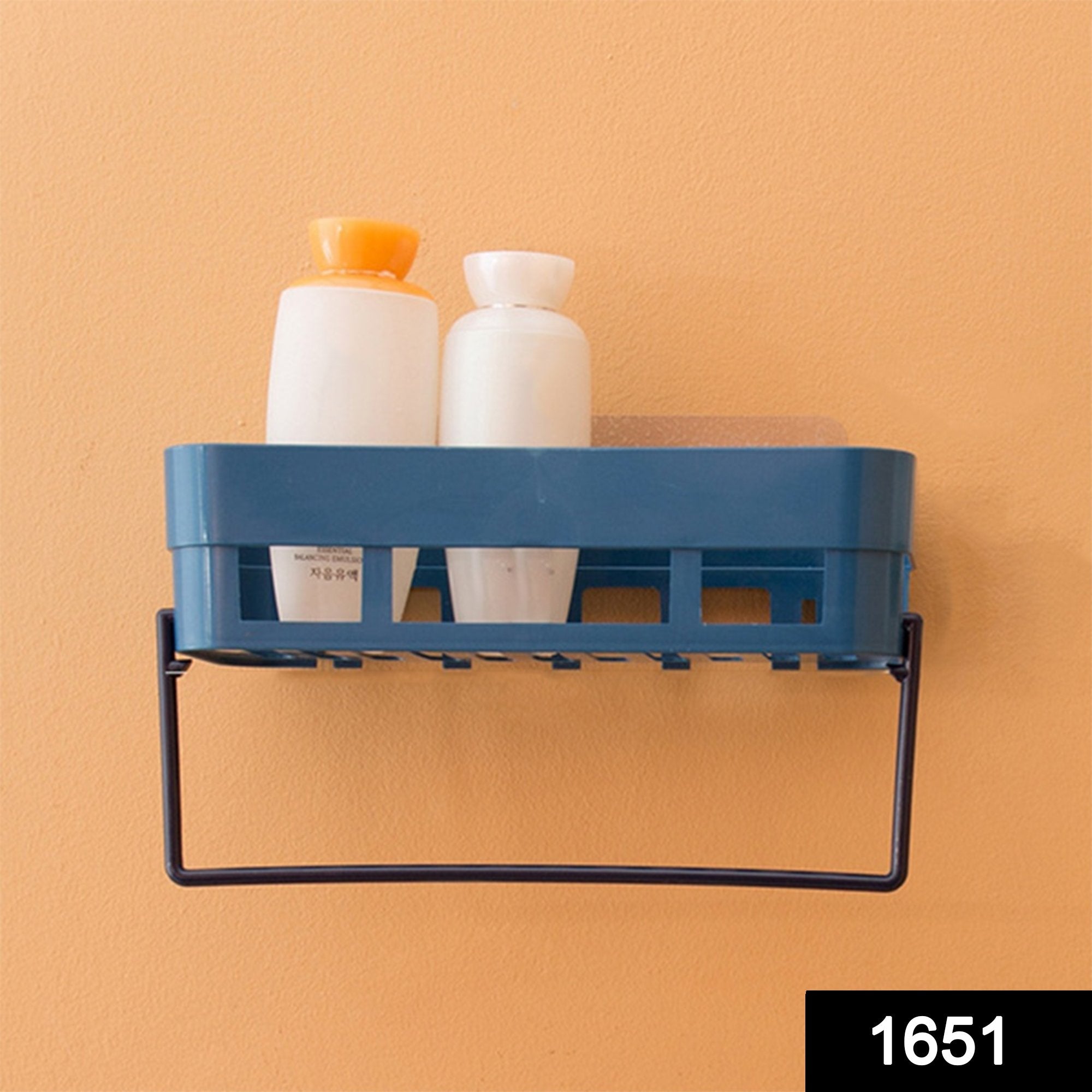 1651 Multipurpose Kitchen Bathroom Shelf Wall Holder Storage Rack Bathroom - SkyShopy