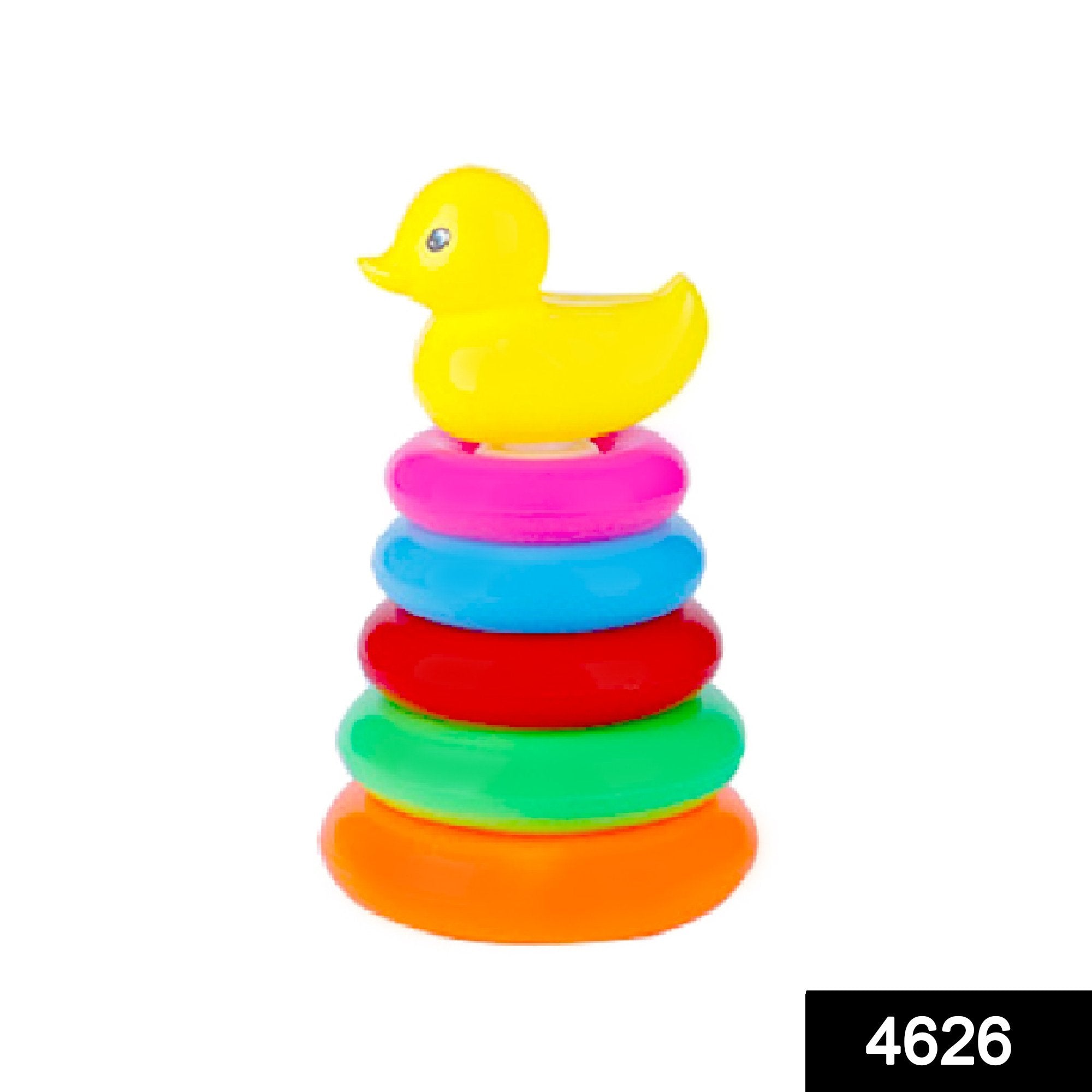 4626 Plastic Baby Kids Teddy Stacking Ring Jumbo Stack Up Educational Toy - SkyShopy
