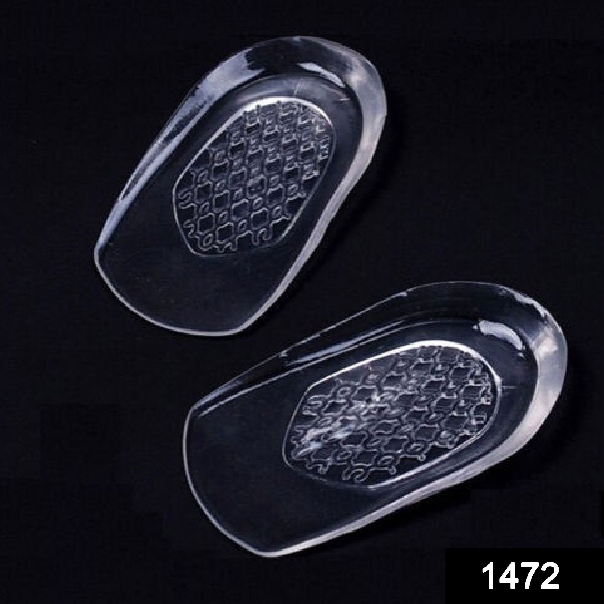 1472 Silicone Gel Heel Pad Protector Insole Cups for Heel Swelling Pain Relief - SkyShopy