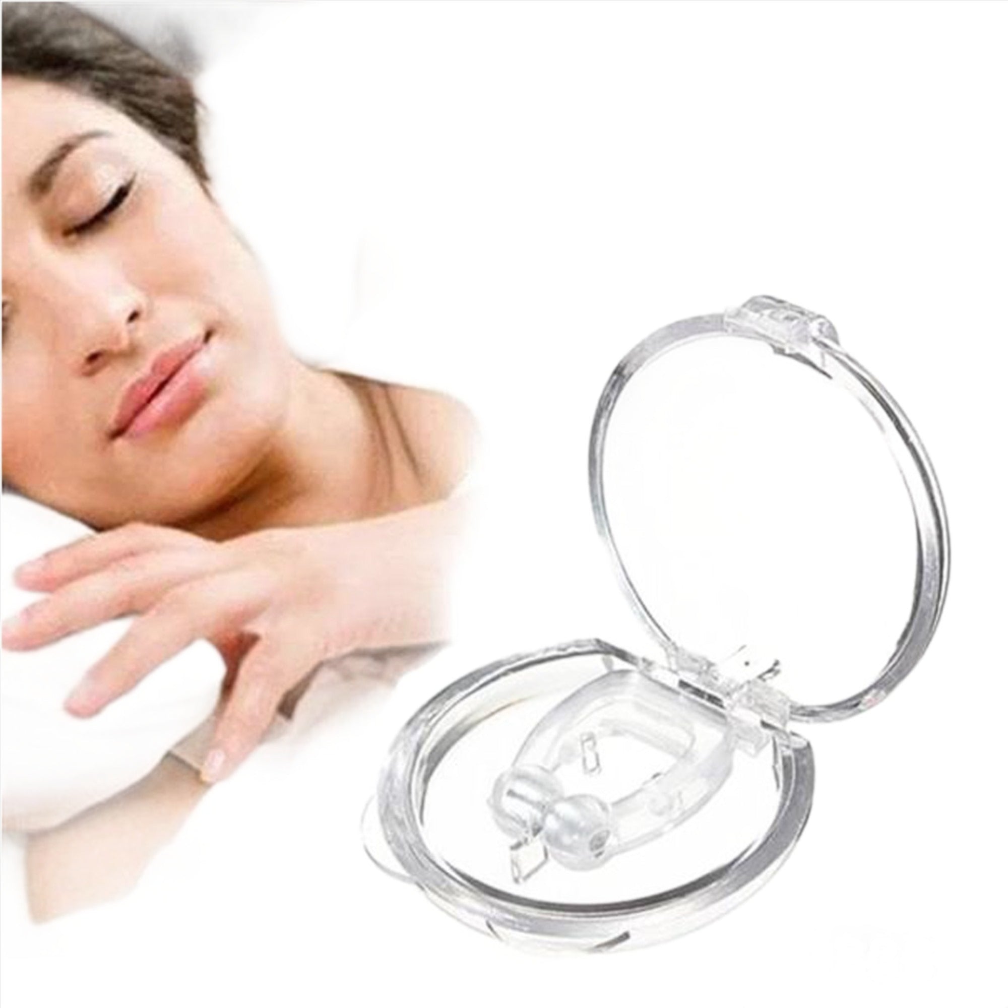 0338 Snore Free Nose Clip (Anti Snoring Device) - 1pc - SkyShopy