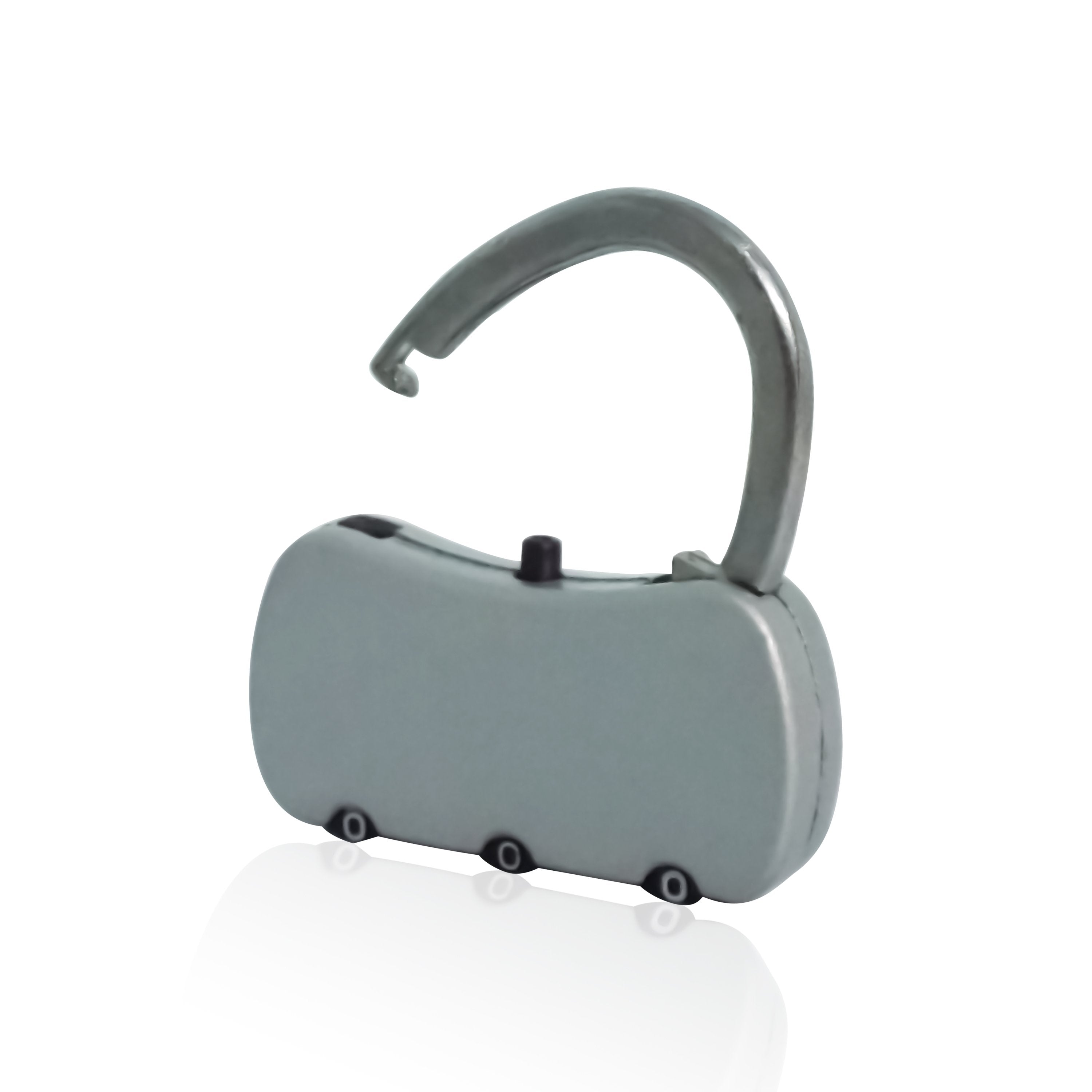 1244 Stainless Steel Resettable Combination Padlock - SkyShopy