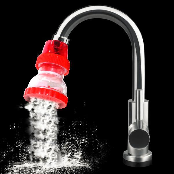 1451 Big Plastic 360-Degree Shower Head Faucet - SkyShopy