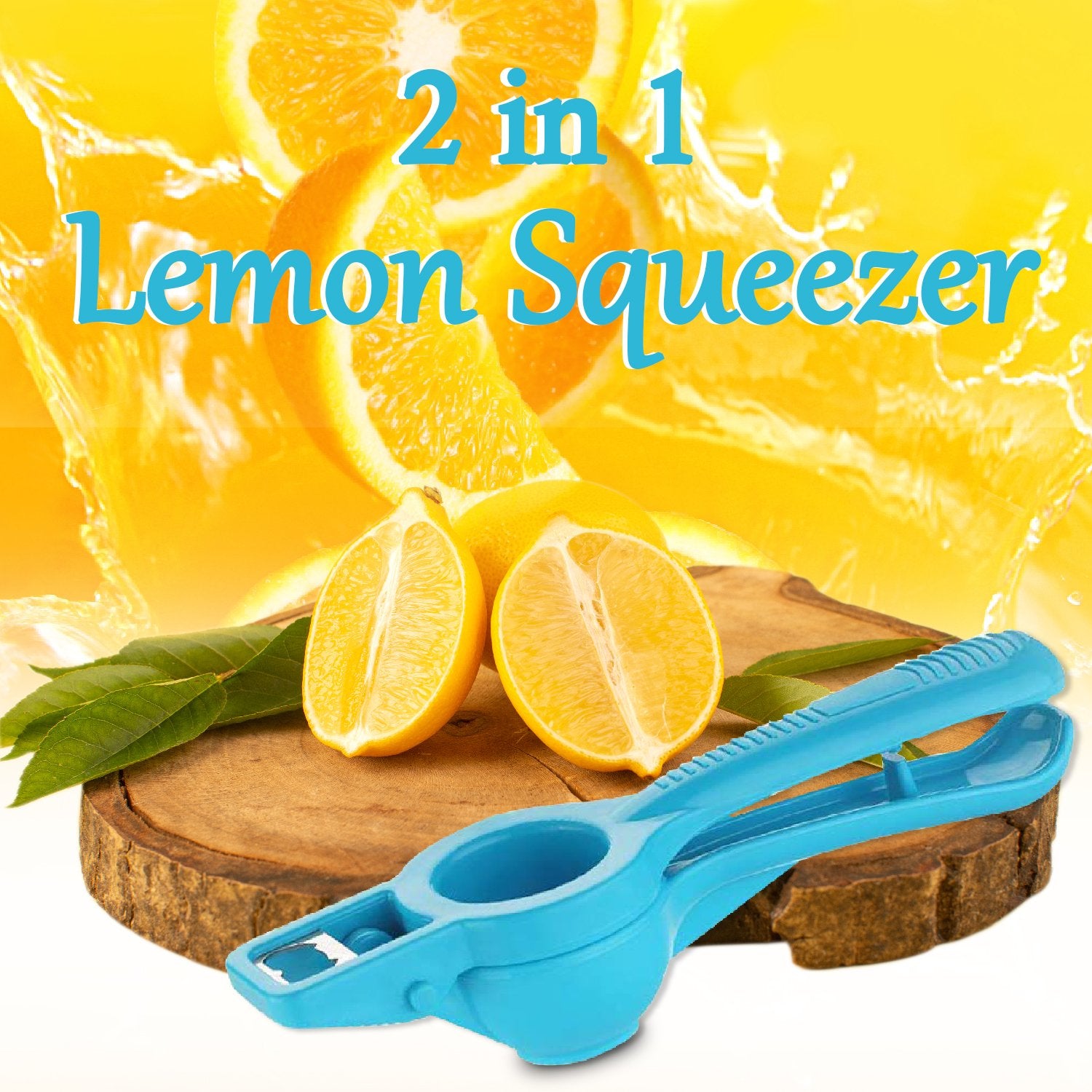 2405 2 in 1 Plastic Lemon Squeezer - SkyShopy