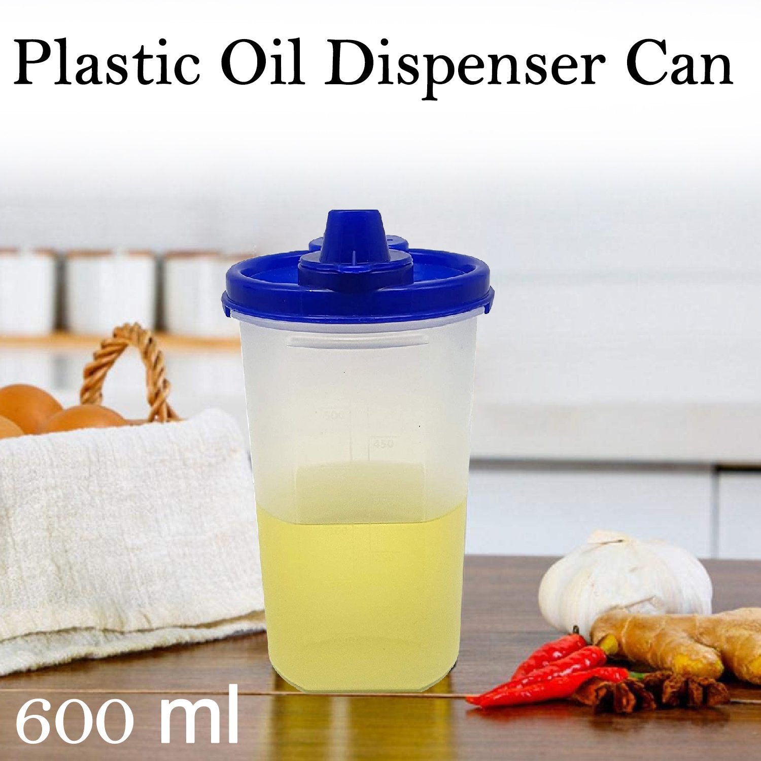 2432 Plastic Oil Dispenser Can (600ml) - SkyShopy