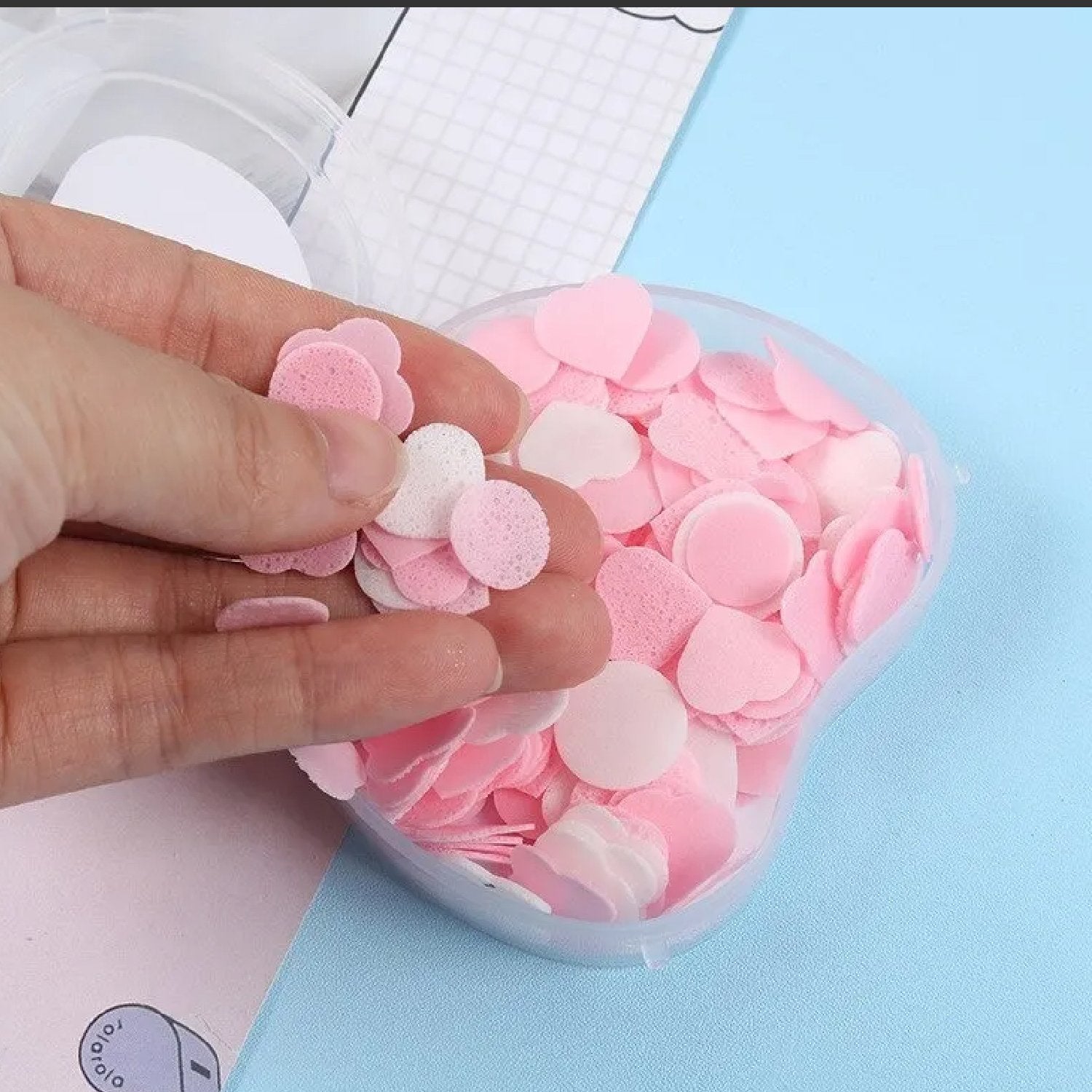 1468 Apple Design Soft Paper Soap (1 Pc) - SkyShopy