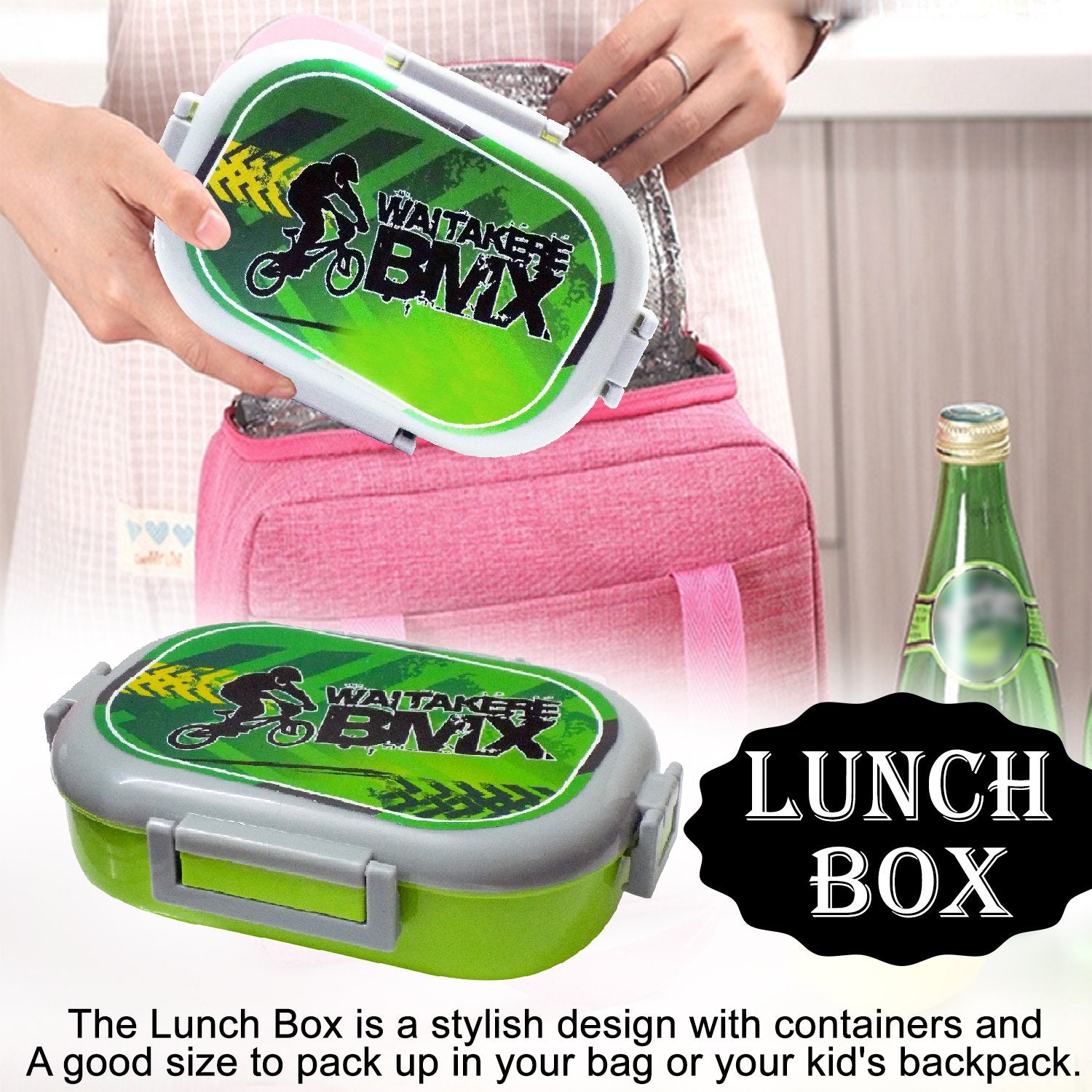 2452 Leak Proof Looking System and Microwave Safe Lunch Box - SkyShopy