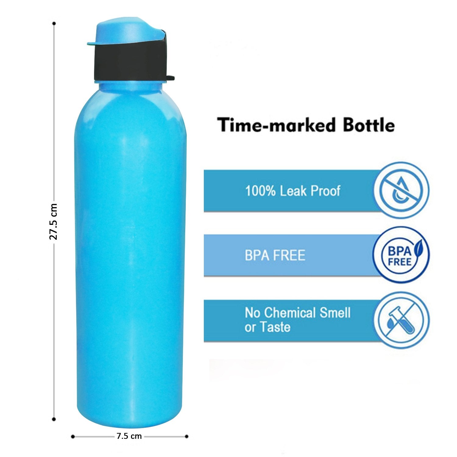 2505 Premium Plain Water Bottle - SkyShoppy
