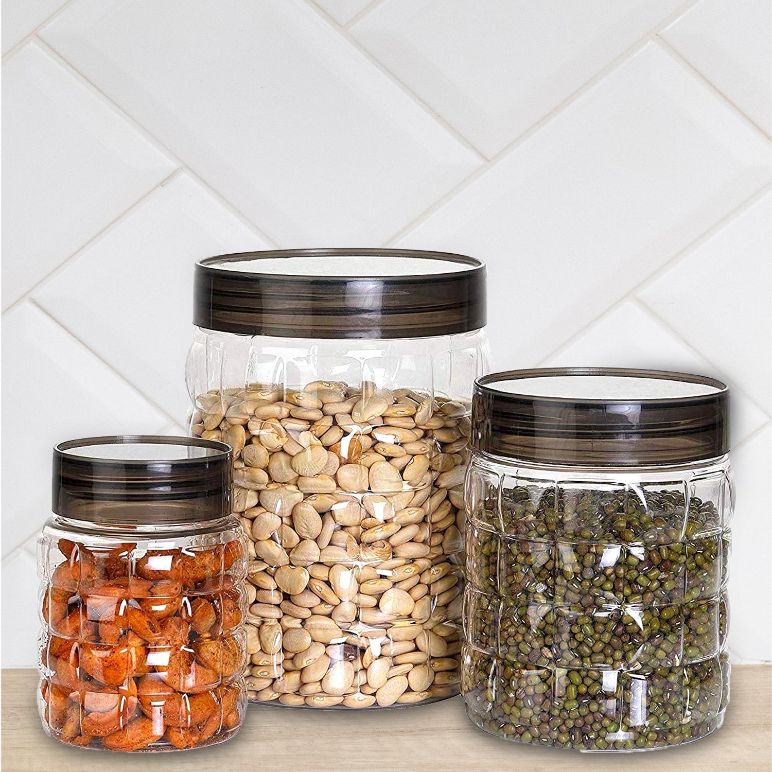 2541 Kitchen Storage Containers Good Grips 3 Pcs Airtight Round freeshipping - DeoDap