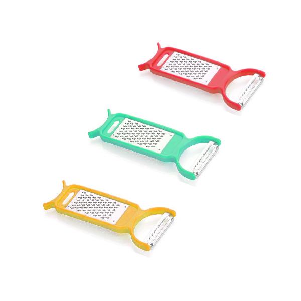 2128 ﻿Kitchen 3 in 1 Multi Purpose Vegetable Peeler Grater Cutter for Food Preparation - SkyShopy