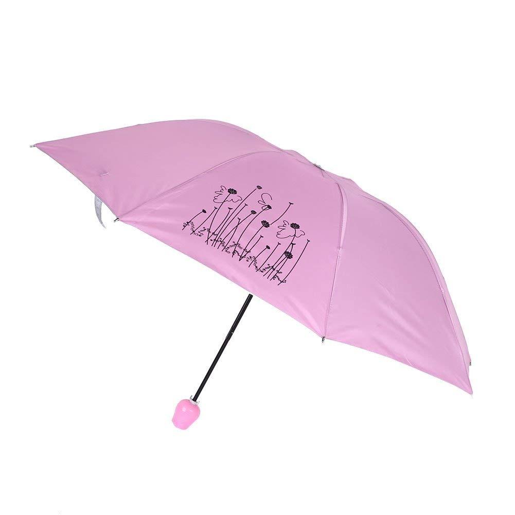 1644 Rose umbrella Lightweight Waterproof UV Protection Mini Folding Creative Rose Flower Case - SkyShopy