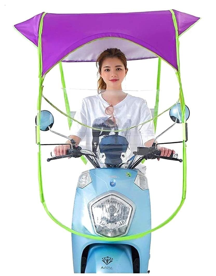 1658 Universal Bike and Scooter Umbrella Canopy - SkyShopy