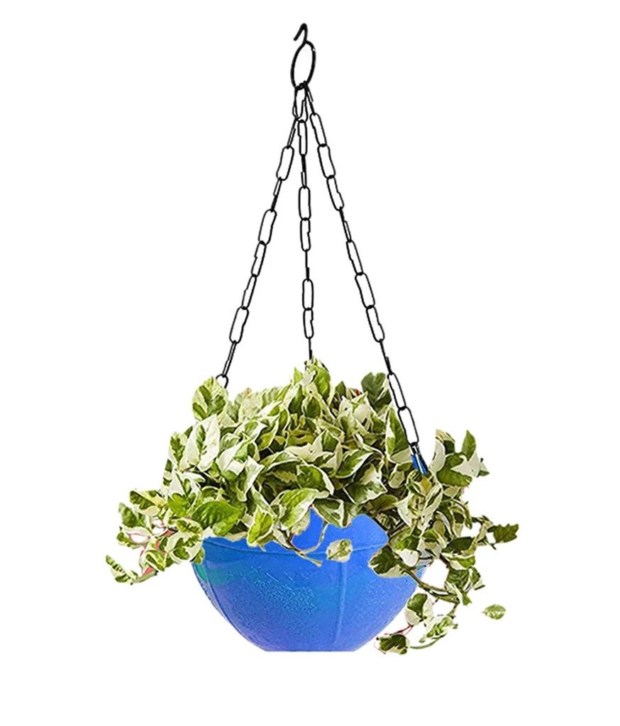 3851 Flower Pot Plant with Hanging Chain for Houseplants Garden Balcony Decoration - SkyShopy